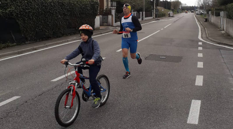 Andrea e Martin alla Maratonina dell'Isonzo 2019